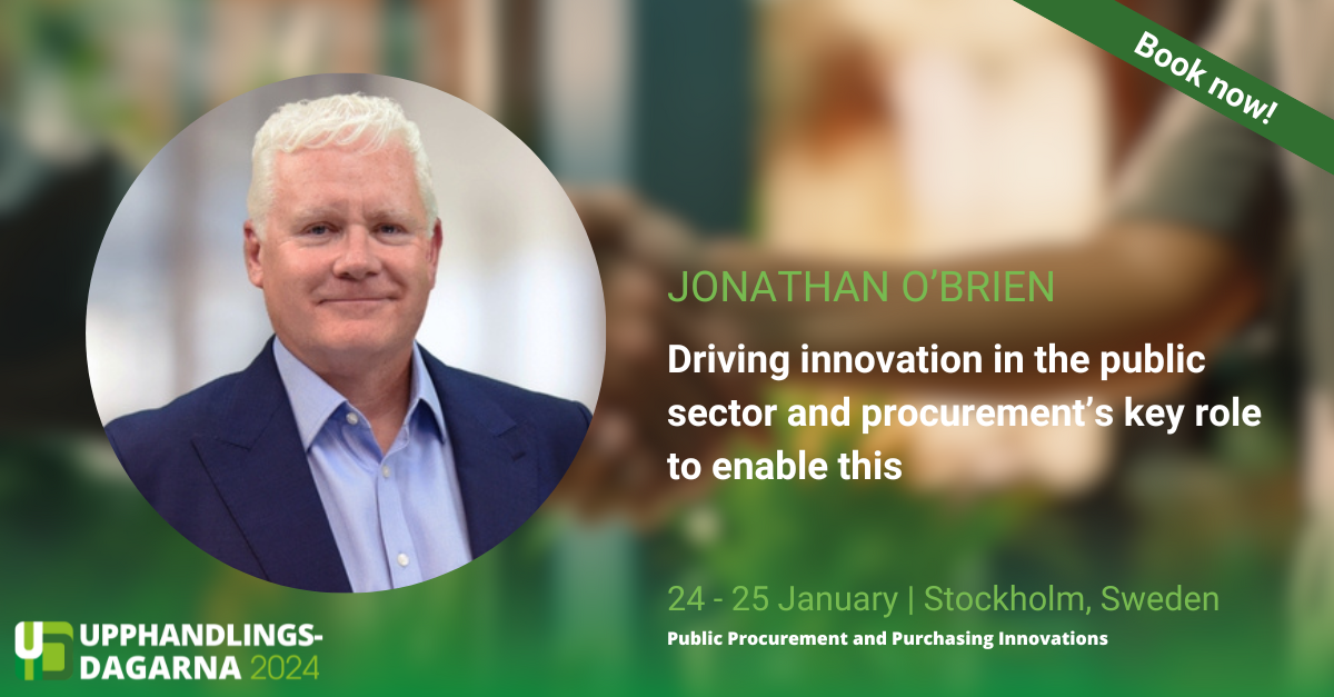 We're attending Public Procurement and Purchasing Innovations