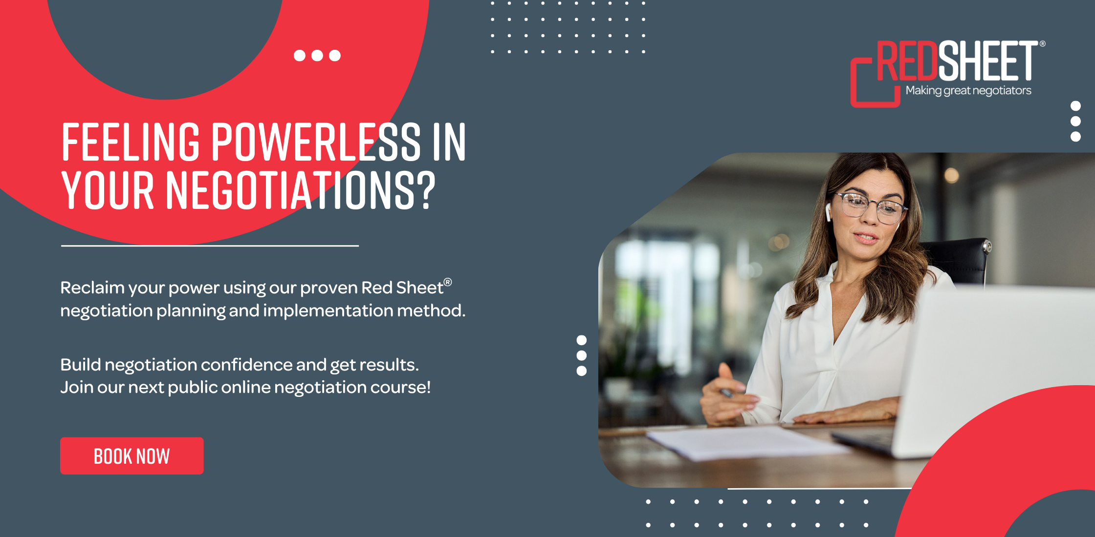 Power in Negotiation - Red Sheet public course