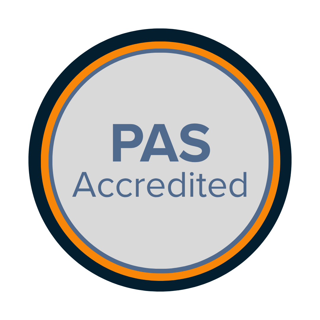 PAS ACCREDITED LOGO PAS ACCREDITED LOGO